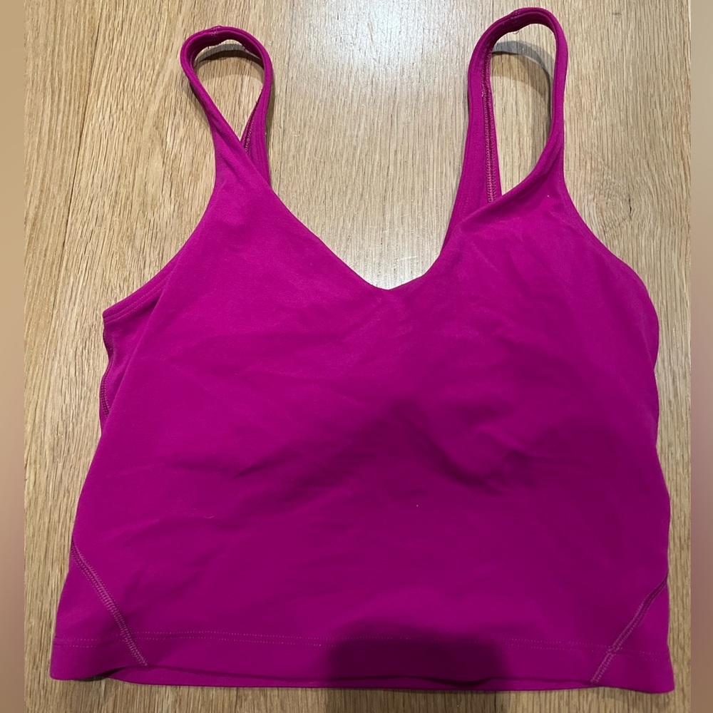 Women's Pink Lululemon align tank